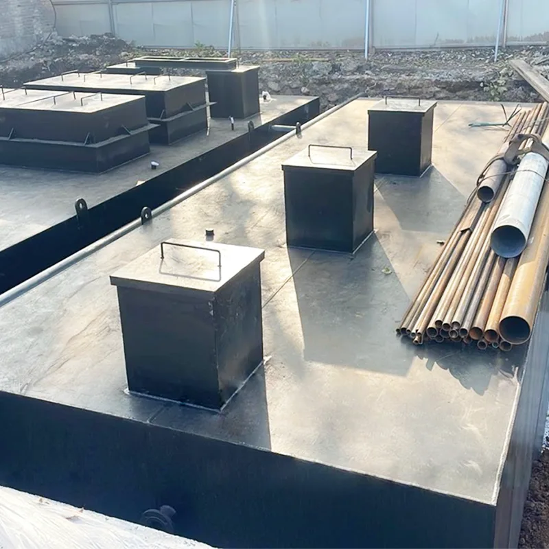 Malé decentralizované zariadenie na kanalizáciu zakopaných domácností