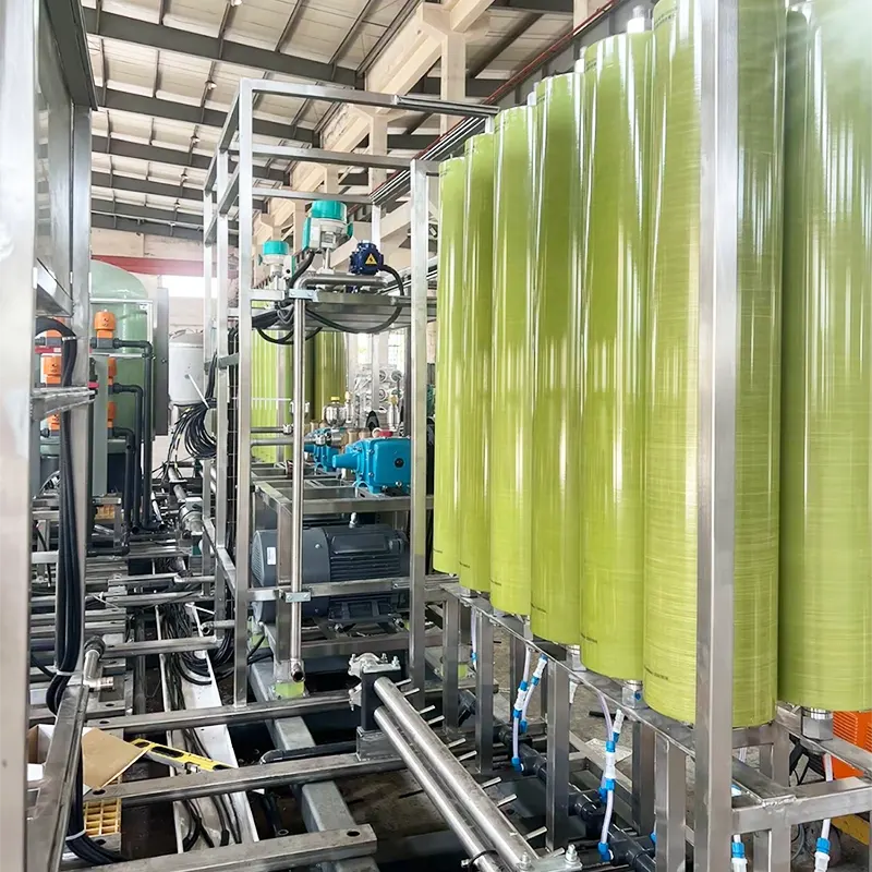 Zariadenia na odsoľovanie priemyselnej vody