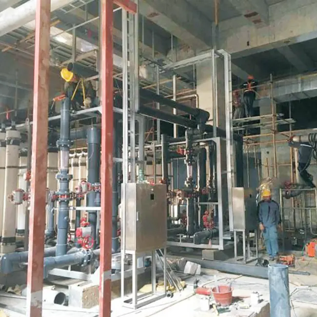 Prípad dielne na úpravu vody na mieste